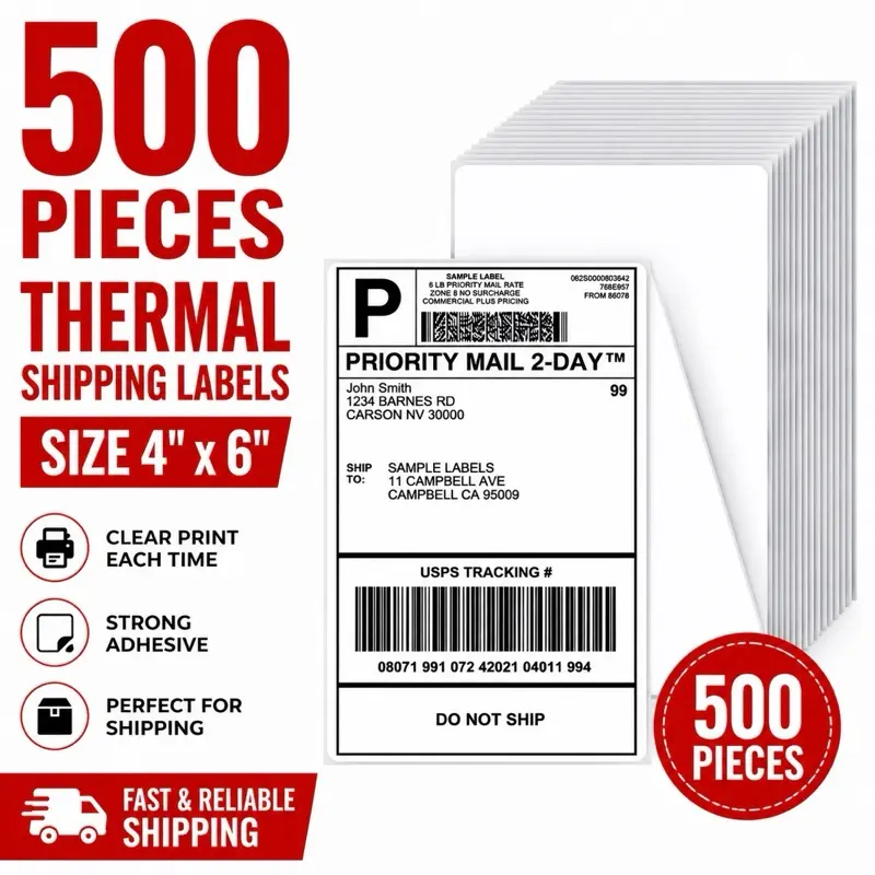 500 thermal shipping labels 500 thermal shipping labels