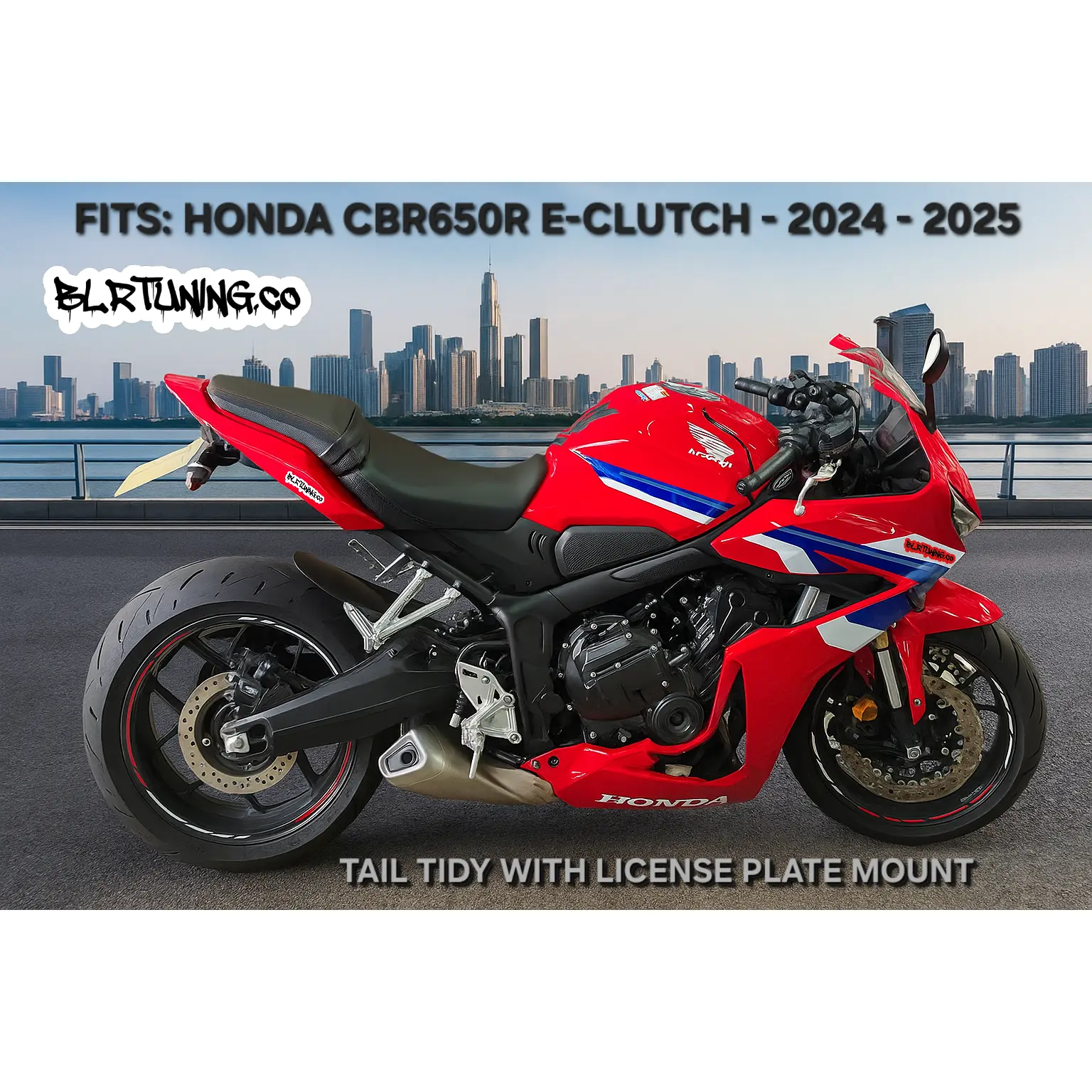HONDA CBR650R E-CLUTCH ALUMINUM TAIL TIDY FITS 2024 - 2025