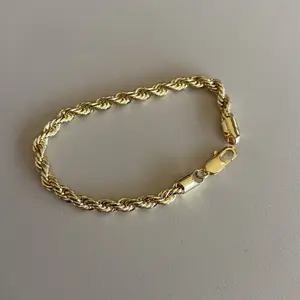 Gold Plated Rope Bracelet - 8 Inches Long, Stylish & Durable, Elegant Design for Casual & Formal Wear, Perfect Gift
