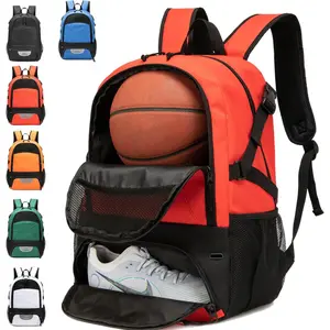 Basketball Bag Backpack, Large Capacity Sports Equipment Bags for Basketball, Soccer, and Volleyball.
