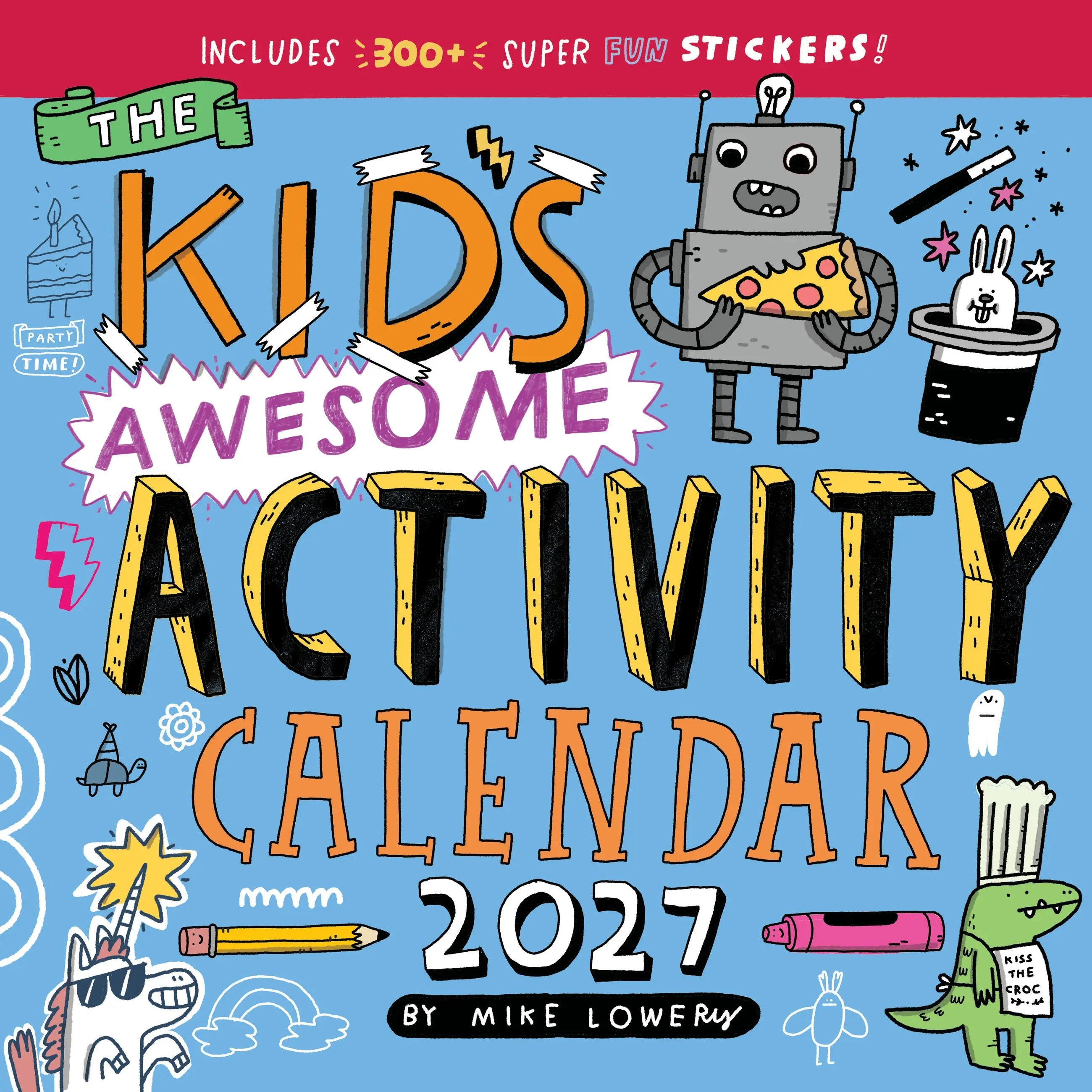 Kid's Awesome Activity Wall Calendar 2027 by Workman Calendars