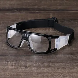 1pc Basketball Glasses Outdoor Sports Eyewear Anti-Collision Protective Goggles with Prescription Frames, Suitable for Basketball Football Running, Safety Glasses