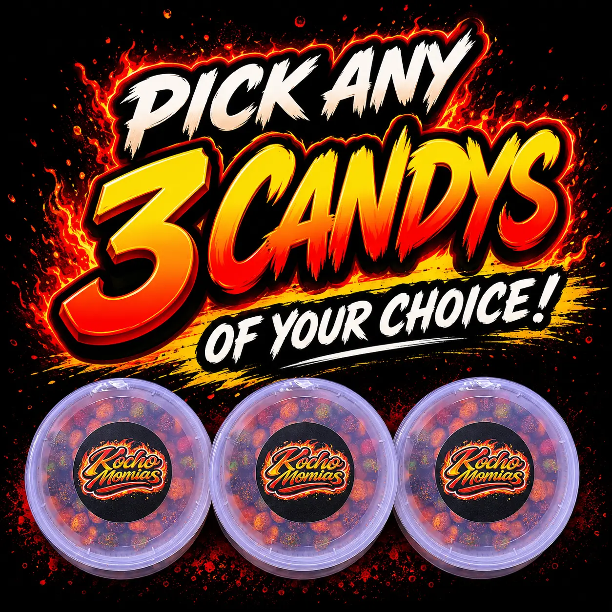 KochoMomias Enchilados Create Your Own Bundle | Pick any 3 of our Enchilado Candy