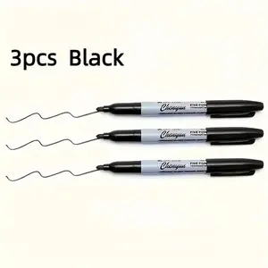 Colorful Fine Point Permanent Markers, 3/12/20/50pcs Set, Ideal for Classroom & Office Use, Durable & Long-Lasting Ink