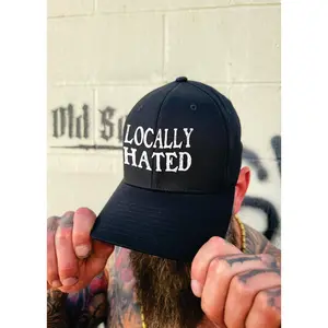 LOCALLY HATED FLEXFIT COTTON HAT