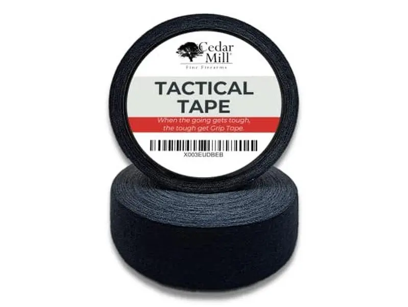 Cedar Mill Fine Grip Tape Non-Slip Gun Wrap Grade Self-Adhesive Tape 1-Pack Elastic Sports Tape Elastic Athletic Tape Rubber Grip Wrap