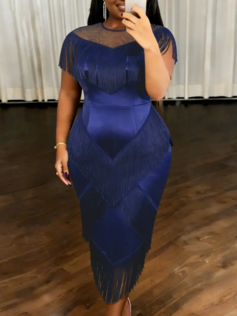 cocktail party shein plus size dresses new arrivals Women Plus Cocktail Dresses