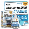 ACTIVE Deep Clean Front Load Rescue Bundle – Mold Stain Remover Gel & Washing Machine Cleaner Tablets – Heavy Duty Seal & Drum Cleaning for HE Washers – Eliminates Odors & Build-Up – 12 Month Supply