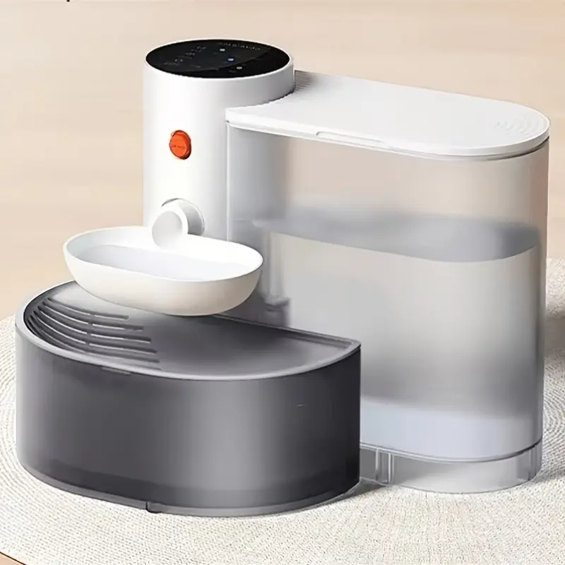 PetGravity Smart Cat Water Fountain, USB Rechargeable Automatic Pet Drinking Dispenser with Detachable Lithium Battery, 36V Operating Voltage, Flowing Water Pet Supplies for Cats