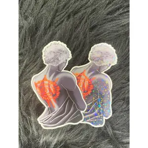 Baldurs Gate Astarion Vinyl Holographic Sticker