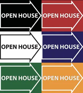 Open House Signs PK 5