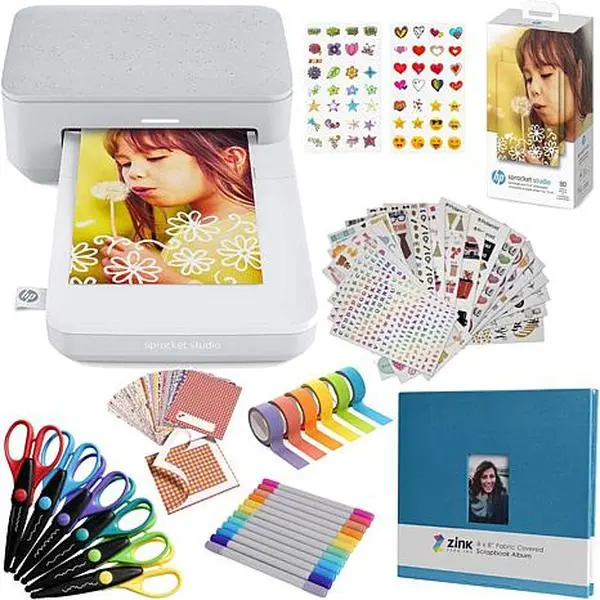 HP Sprocket Studio Plus 4" x 6" Instant Photo Printer & Accessories HP Sprocket Studio Plus 4" x 6" Instant Photo Printer & Accessories