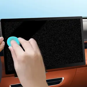 2pcs Phone Screen Cleaning Wipes, Fingerprints Eraser, Smudges Remover, Portable Screen Cleaner, Keychain Included, for Phones, Laptops, Cars, Glasses