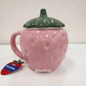 Target Bullseye's Playground Novelty Strawberry Mug (NEW)