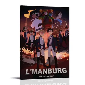 L'MANBURG-poster Posters Music Album Cover Posters Canvas Wall Art High-Resolution Vintage Band & Artist Prints for Room