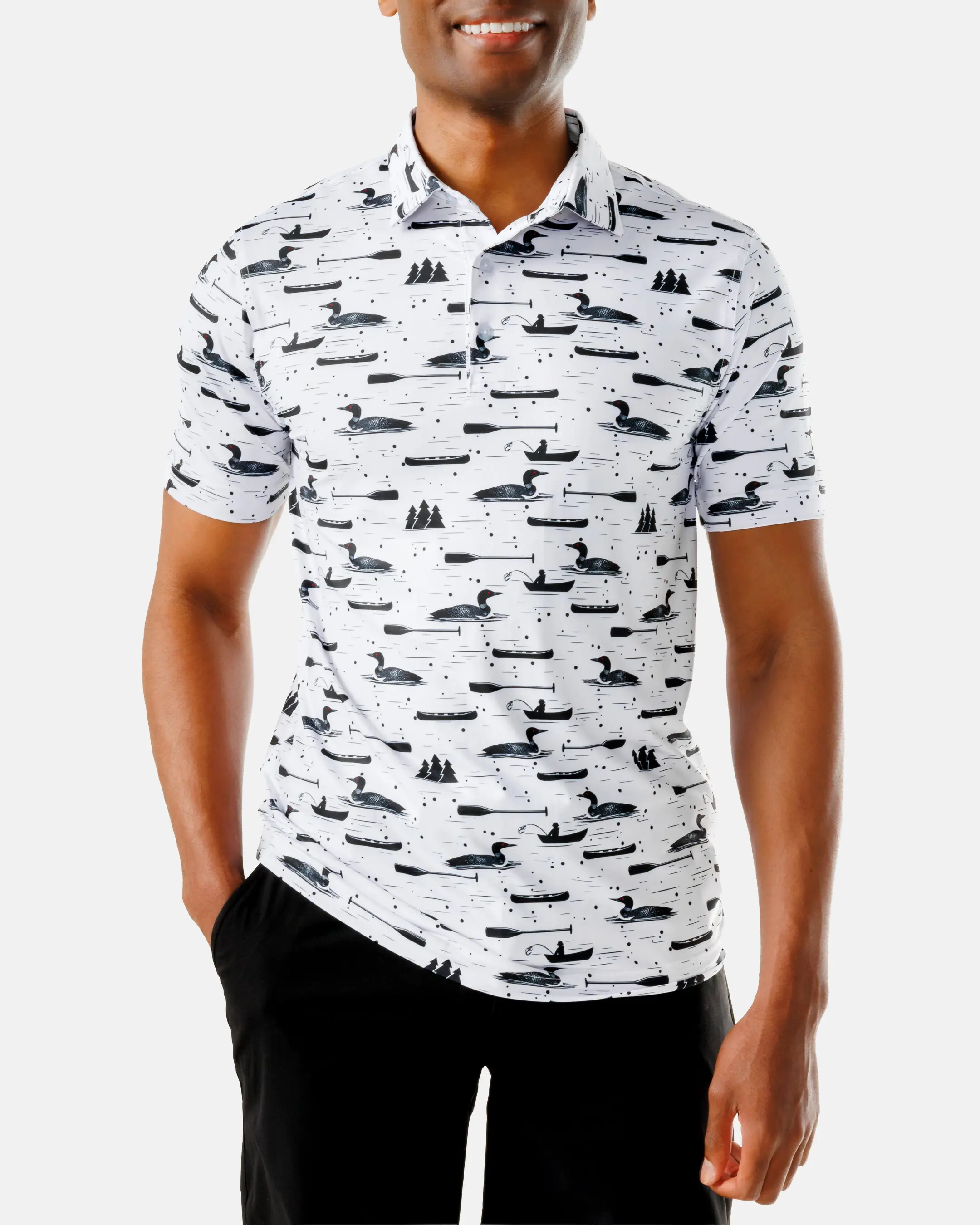 Loon Lake Men's Polo Loon Lake Men's Polo