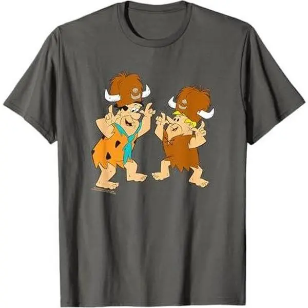 The Flintstones Fred Barney Water Buffalo Dance T-Shirt