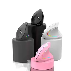 One Wireless 2.4G Vertical Ergonomic Mouse for Carpal Tunnel Prevention and Comfort