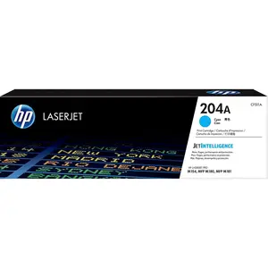 Original HP 204A Standard Yield Cyan Toner Cartridge, CF511A