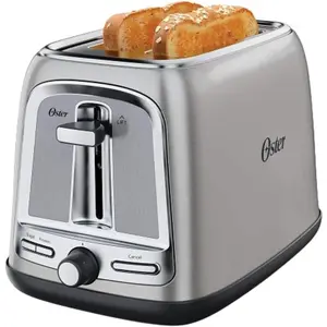 2-Slice Toaster with Advanced Toast Technology for All Bread Types Bagel Toaster Stainless Steel Compact Efficient Kitchen Appliance