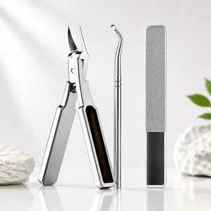 Ultra-Sharp Toenail Clippers for Thick Nails & Ingrown Toenails – 4CR13 Heavy Duty Nail Clipper, Long Sharp Blade, Ergonomic Pedicure Tool for Seniors
