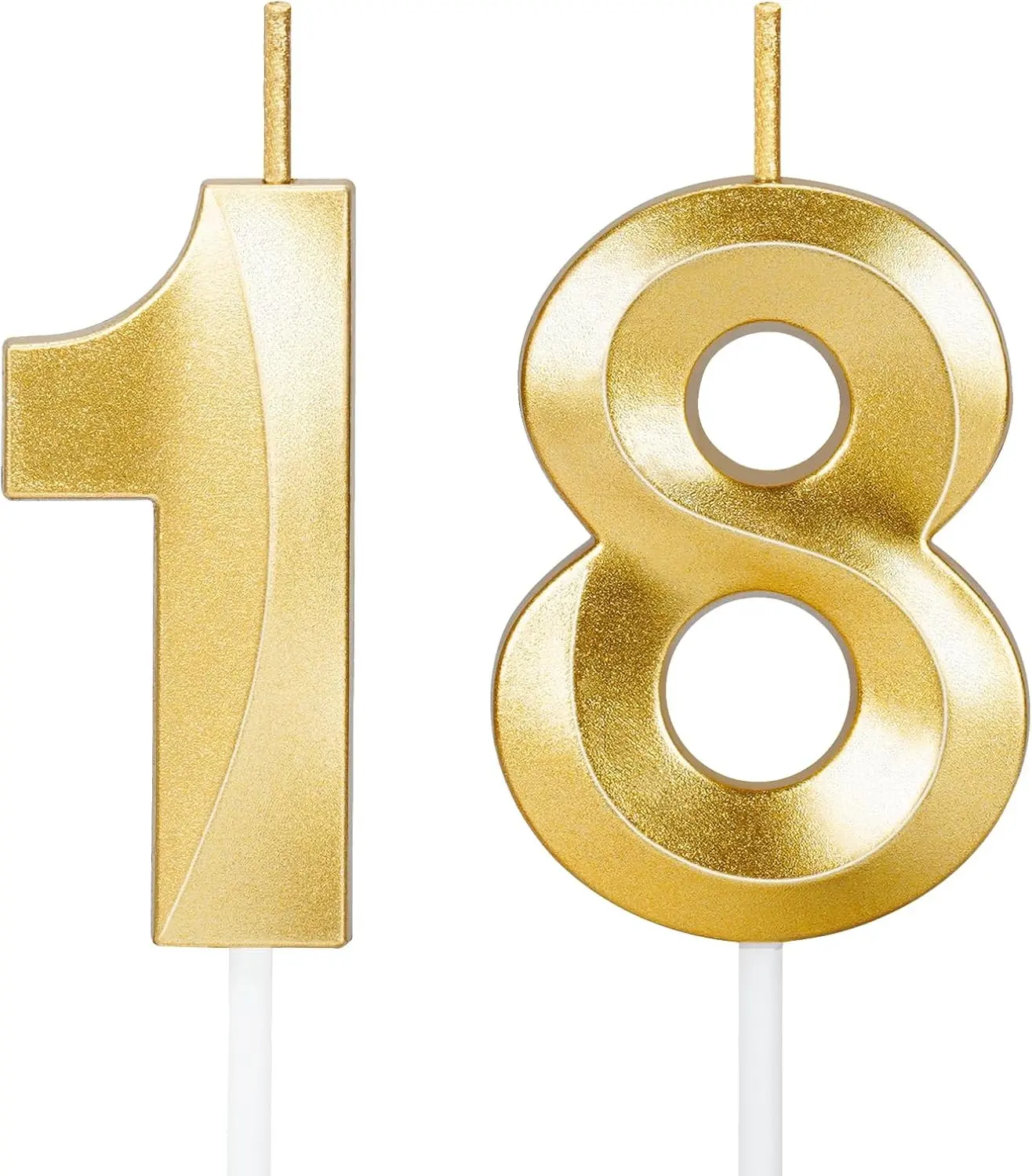18th Birthday Candles,18th Birthday Decorations for Girls Boys,Happy Birthday Cake Topper for Men,18 Year Old Boy Birthday Gifts