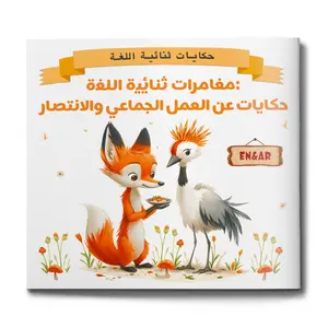 English-Arabic Bilingual Story Book Set for Kids – Fun Moral Tales for Language Learning
