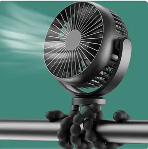 Popular USB-Rechargeable Octopus-Shaped Handheld Fan — A 3-Speed ​​Adjustable Fan for Baby Strollers. This portable fan is ideal for outdoor activities, travel, office use, and studying, making it suitable for a wide variety of outdoor settings.
