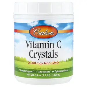 Carlson Vitamin C Crystals, 35 oz (1,000 g)
