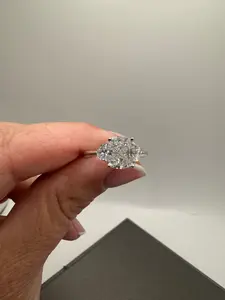 2.08 ct Cushion Cut LG Engagement Ring