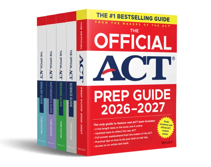 The Official ACT Prep and Subject Guides 2026-2027, Complete Set (Paperback)