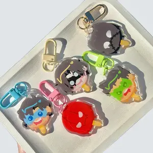 Batfamily Popsicle Keychains, Red Hood Acrylic Keychain, Jason Todd Keychain, Damian Wayne, Cassandra Cain, Jason Todd, Damian Wayne, Batfam, Red Hood Charms