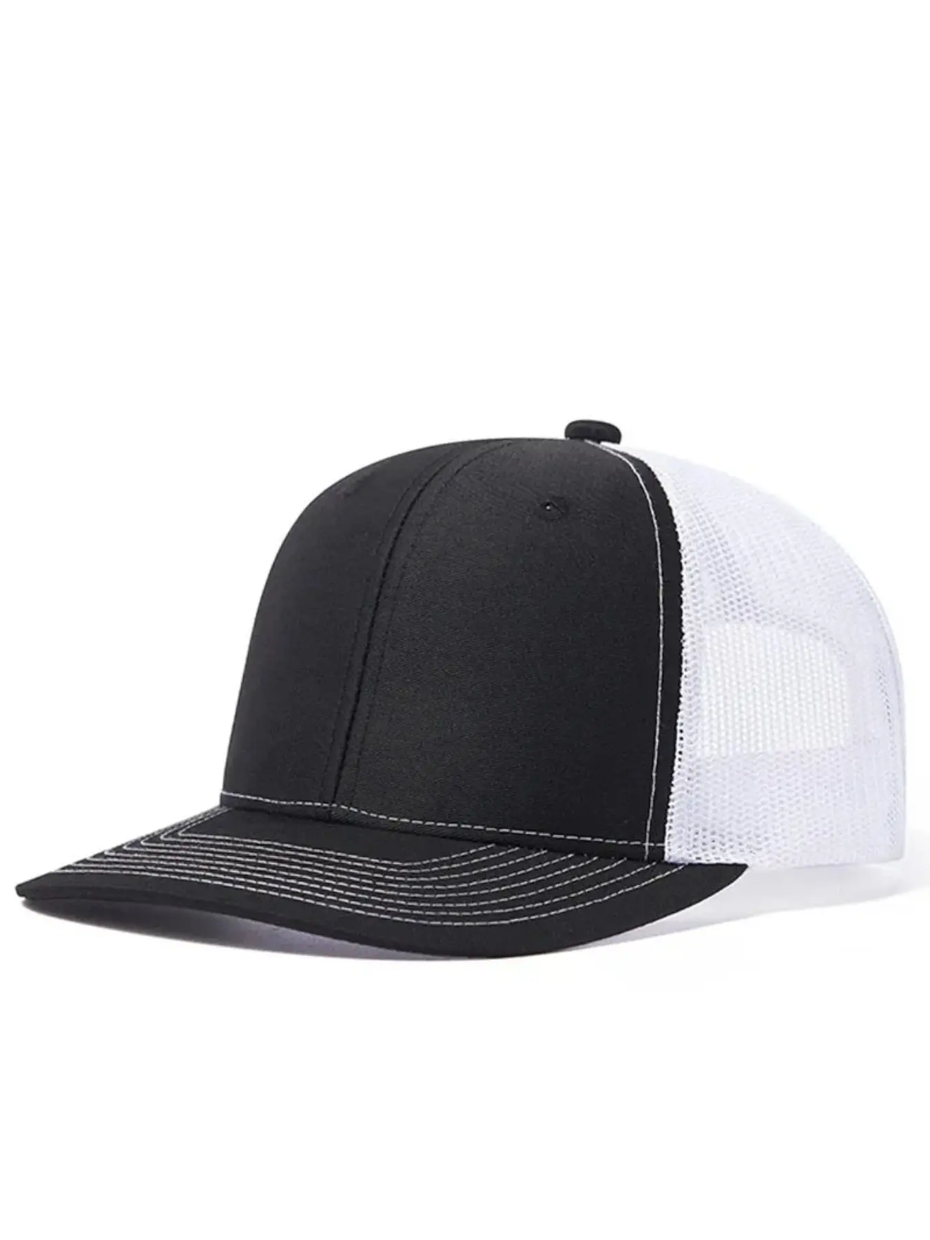 1PC Hot Sale Unisex Cap Slight Curved Brim Style Trucker Hat Men & Women Casual Outdoor Breathable Summer Cap