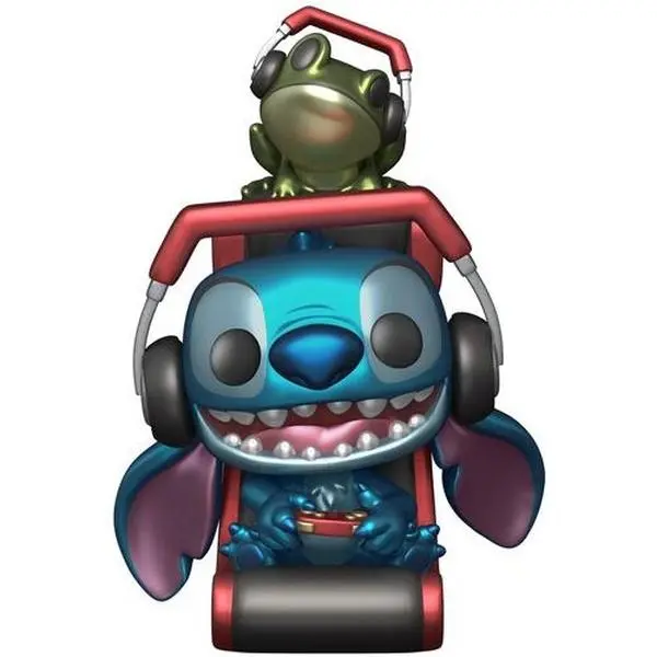 Funko POP! Plus: Lilo & Stitch - Gamer Stitch (Metallic)  [COLLECTIBLES] Vinyl figurine/statue, Collectible