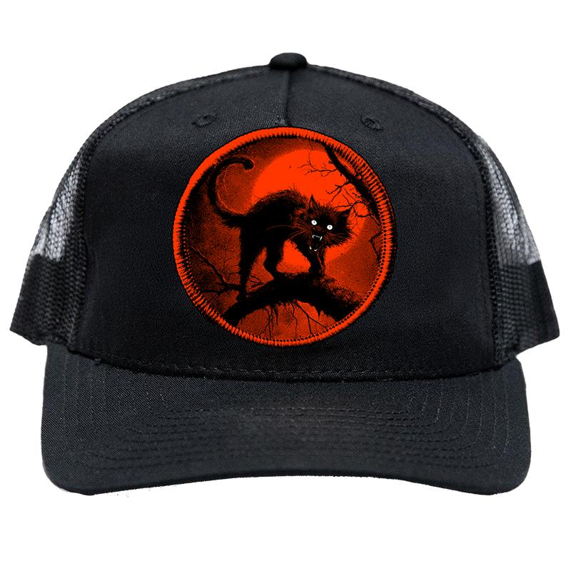 Halloween Cat Trucker Hat