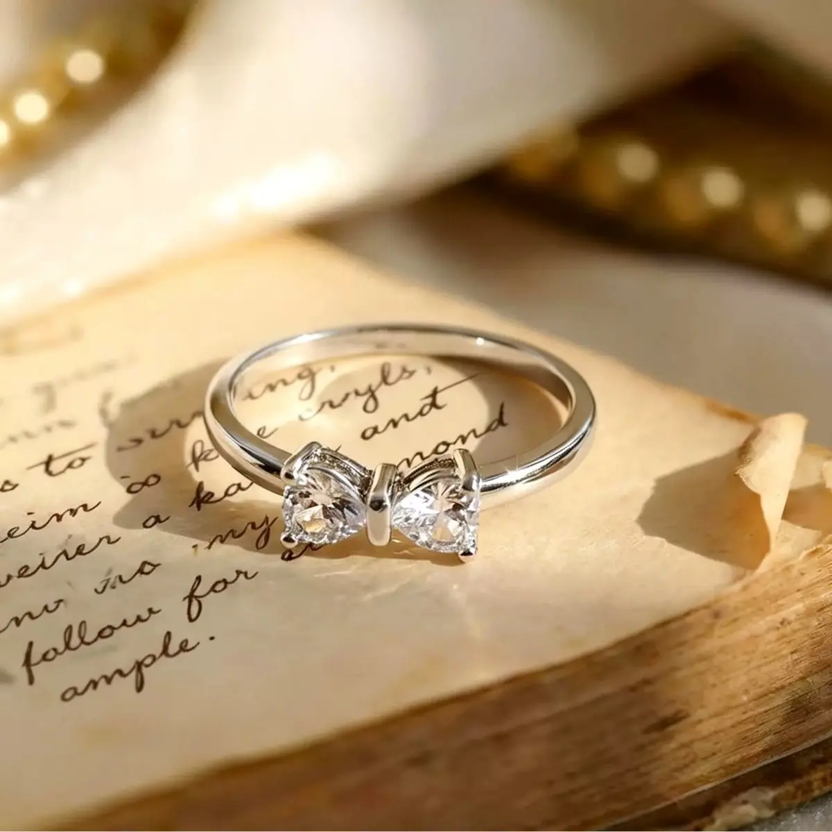 0.1ct 14K Gold Plated Cross Ring Eternal Intersection Ring Band for Her Infinity Wedding Band Ring D Color VVS Synthetic Moissanite Ring Jewelry Wedding Band Engagement Ring Perfect Birthday Anniversary & Valentine's Day Mother's Day Gifts