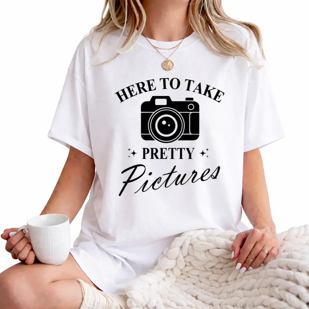 Photography for Photographer here to take Pretty Pictures Performance T-Shirt