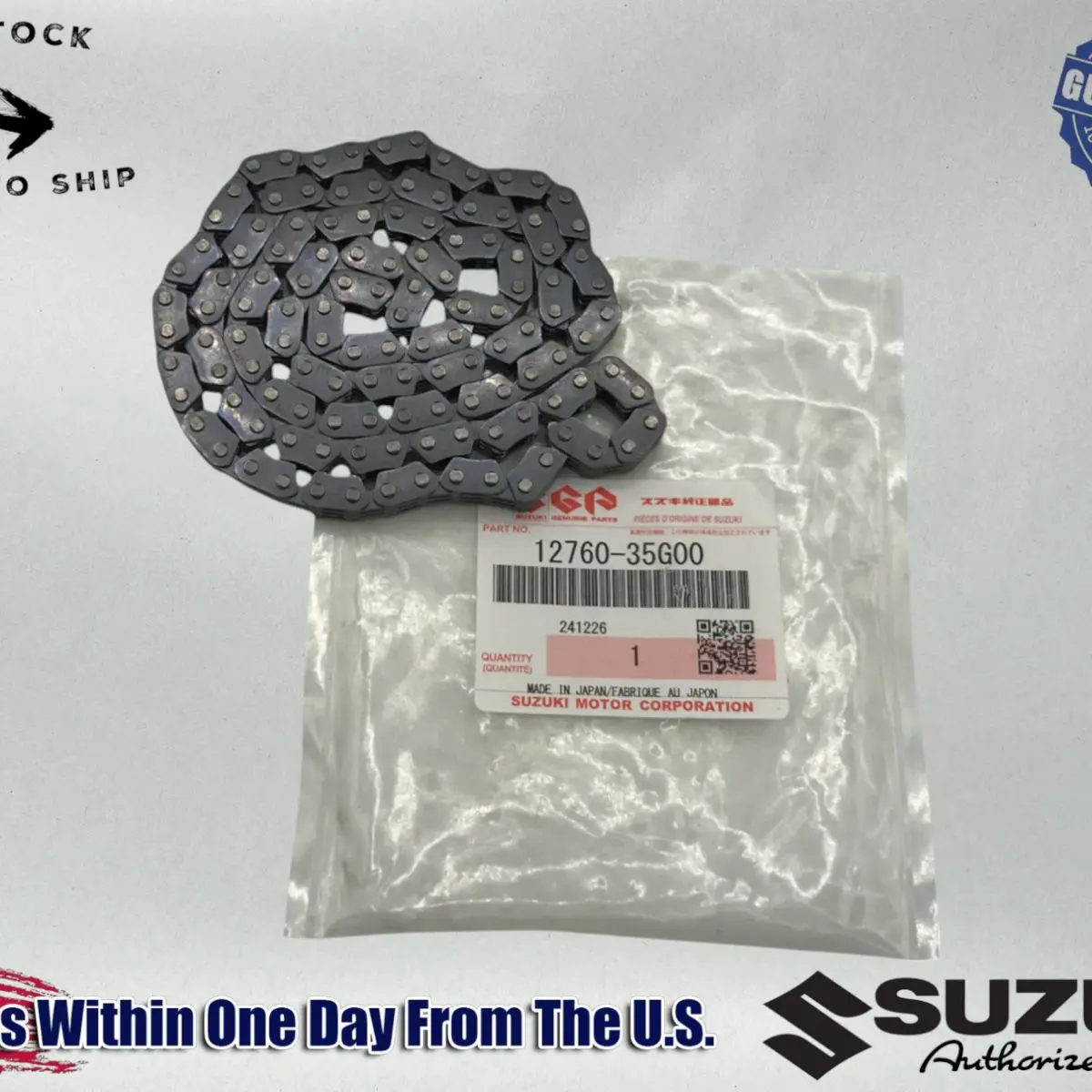 Suzuki Genuine OEM 2007-24 CAM CHAIN RMZ450 RMZ RMX 450 RM-Z 12760-35G00