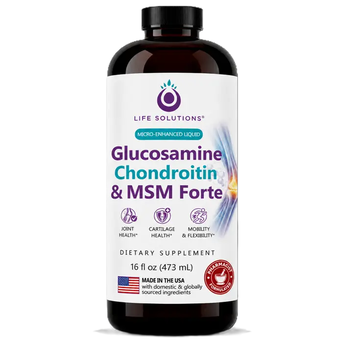 Life Solutions Liquid Glucosamine1500-Chondroitin 16oz