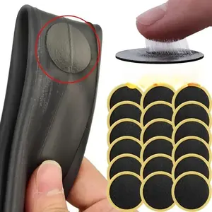 Bicycle tire repair tool set - quick bonding bicycle inner tube repair tool, upgrade rubber-free tire repair piece round 20/10 piece set, fast tire maintenance, riding accessories