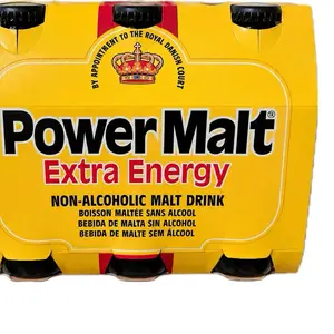 Power Malt Extra Energy Non-Alcoholic Malt Drink, 6-Pack ,11 .2 fl oz (330 ml)