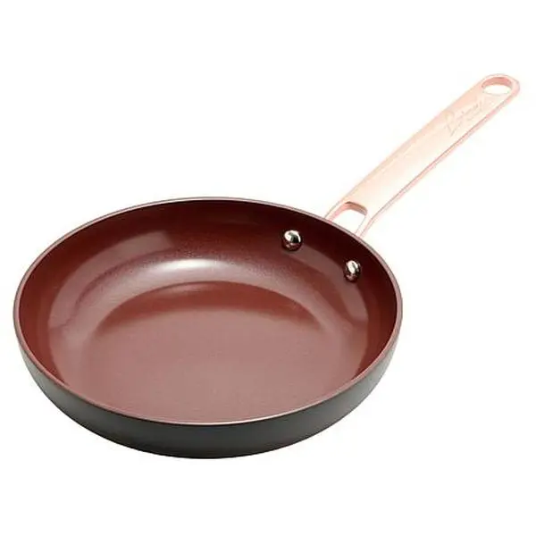 Lorna Maseko 8" Nonstick Ceramic Two-Tone Frypan Lorna Maseko 8" Nonstick Ceramic Two-Tone Frypan
