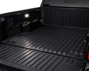 【Yzona】Truck Bed Mat for 2024 2025 2026 Toyota Tacoma 5FT Short Bed (60.3 in), Custom Fit TPE Bed Liner, Heavy Duty All Weather Protection Pickup Liner, Durable Easy to Clean, Not Fit Drop-in Liners
