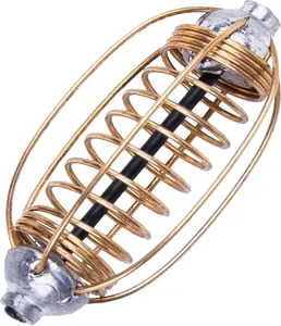 CKG 10pcs Spring Fishing Feeder Carp Сrucian Bream Tackle Cage