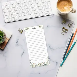Floral Magnetic Notepad