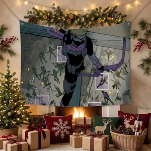 H-Hawkeye MOVIE Flags Multi Size Atmosphere Flag, Cheerleading Hand Pulled Banner, Portable Outdoor Event Flag & Wall Decor for Sports, Parties, Home and Room Decoration