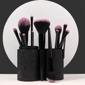 12pcs High-End Handle Makeup Brushes, Cosmetic Brushes, Makeup Brush Set, Fashion Essential for Women, Perfect Valentine's Day Gift