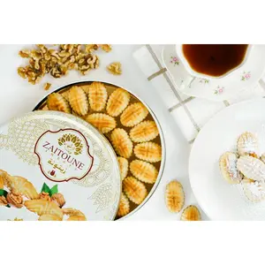 Zaitoune Mamoul With Walnut 600g - Snack Product for Your Collection Biscuit Cookie