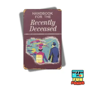 Handbook Credit Card Skin - Vinyl Sticker for debit cards, Waterproof, Glossy or Holographic - Easy to apply funny card sticker credit card