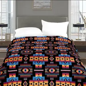 Western king flannel blankets